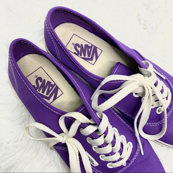 Purple vans women’s size 7.5 - Picture 6 of 7